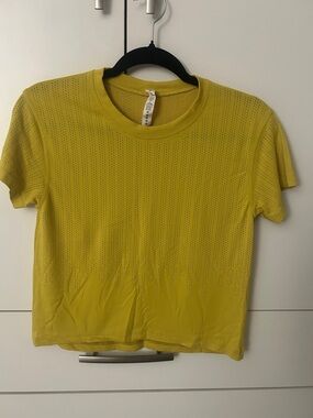 Lululemon Women’s Performance Short-Sleeve Tee - Yellow
